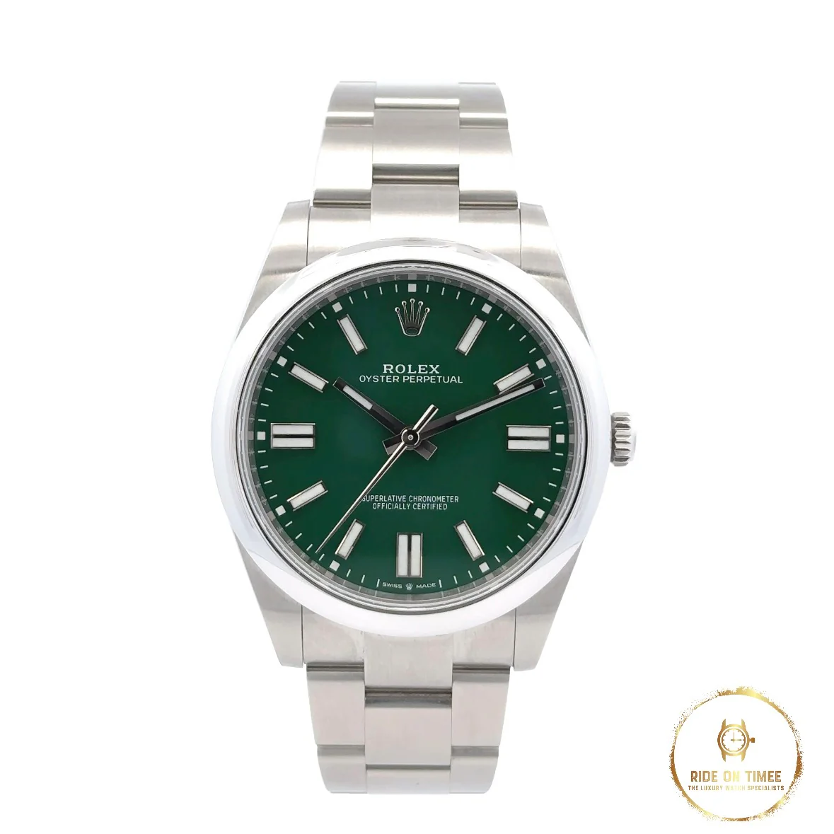 Rolex Oyster Perpetual 41 Green Dial ‘124300’